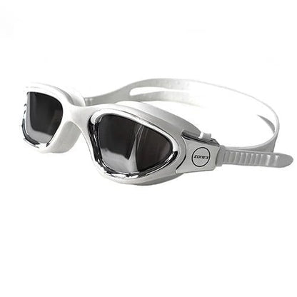 Zone 3 Vapour Swim Goggles 2021 - White/Silver -Full View