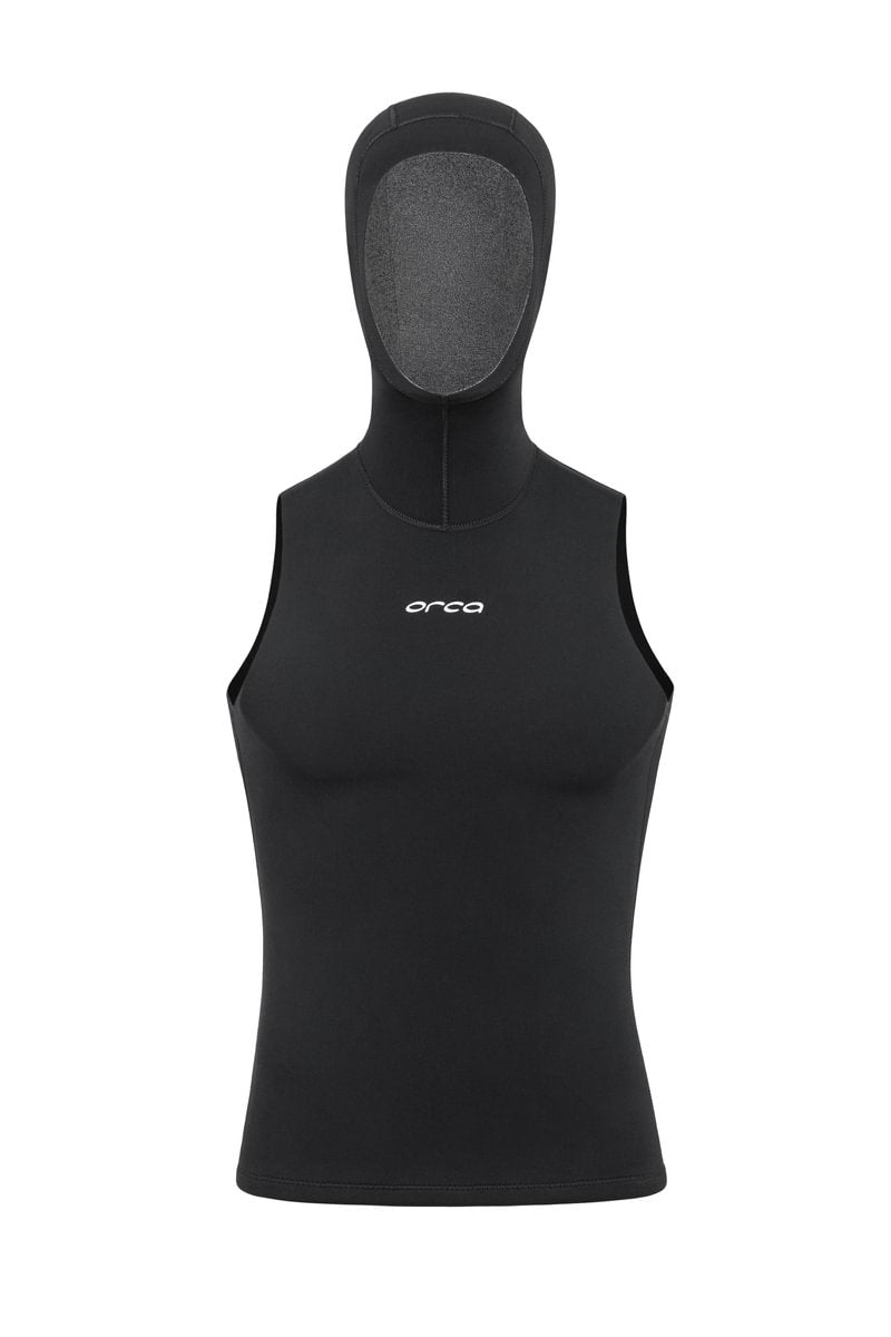Orca Heatseeker Vest with Hood 3mm in Black