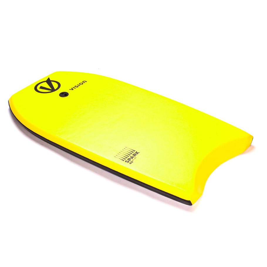 Vision Spark 36" Bodyboard 2021 - Yellow/Black - Full View
