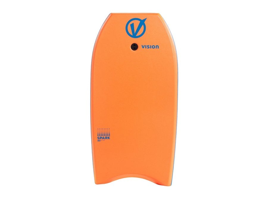 Vision Spark 36" Bodyboard 2021 - Orange/Blue - Full View