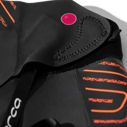 Orca Vitalis Thermal Men's Openwater Swim Wetsuit 2026 - Black/Orange