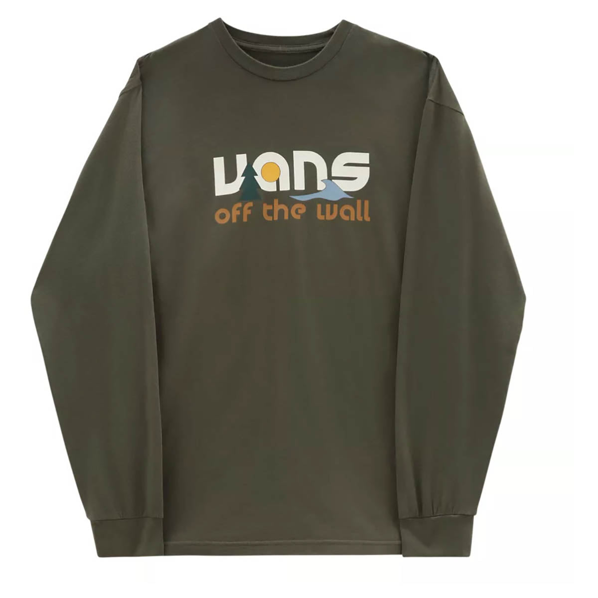 Vans Coastal Vintage Long Sleeve T-Shirt - Grape Leaf - Buy online today