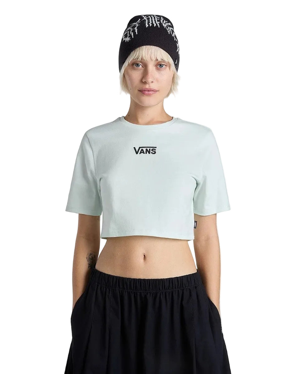 Vans Flying V Crew Crop Tee II - Hint of Mint