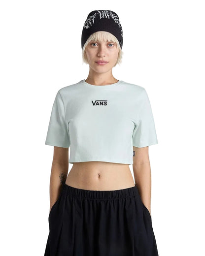 Vans Flying V Crew Crop Tee II - Hint of Mint