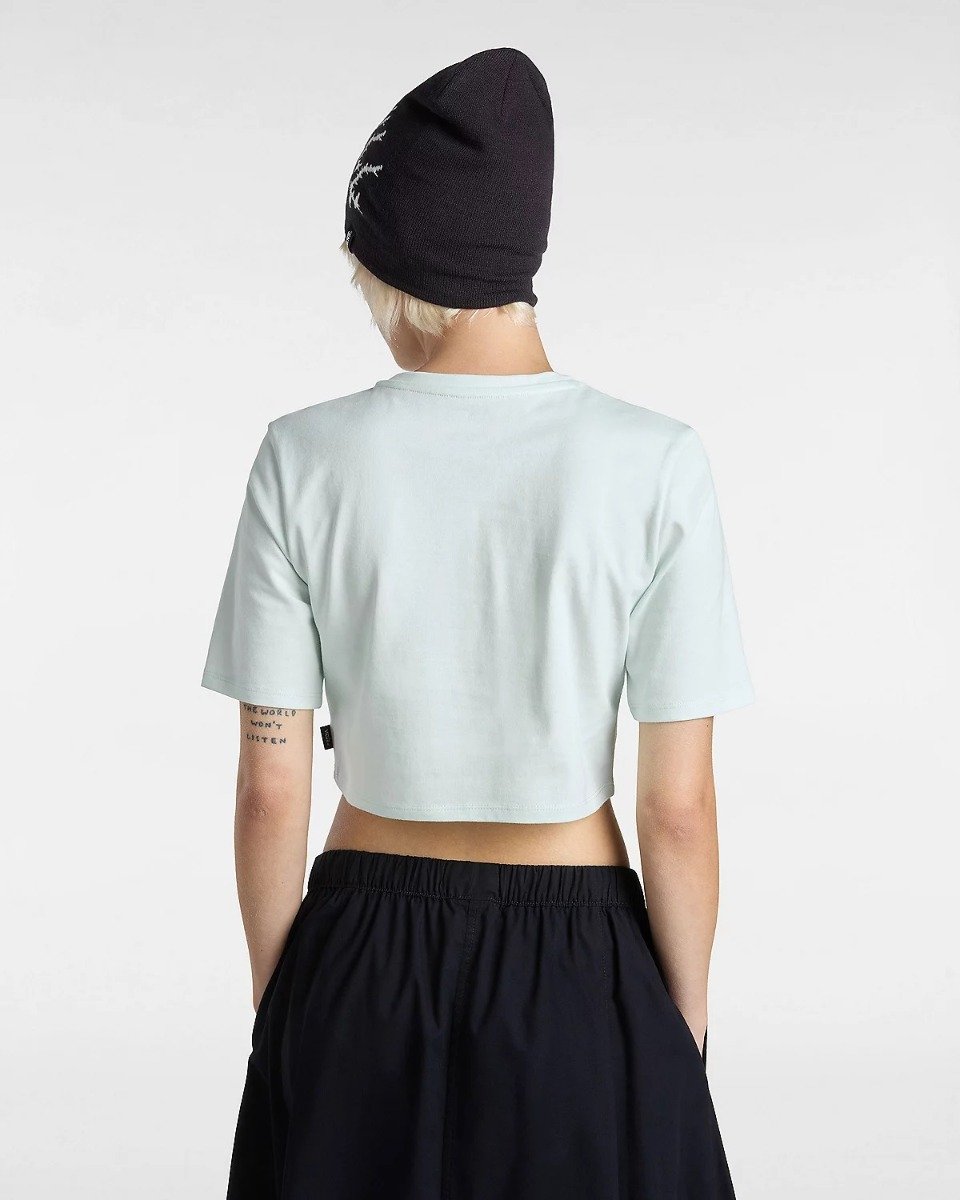 Vans Flying V Crew Crop Tee II - Hint of Mint