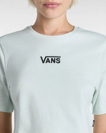 Vans Flying V Crew Crop Tee II - Hint of Mint