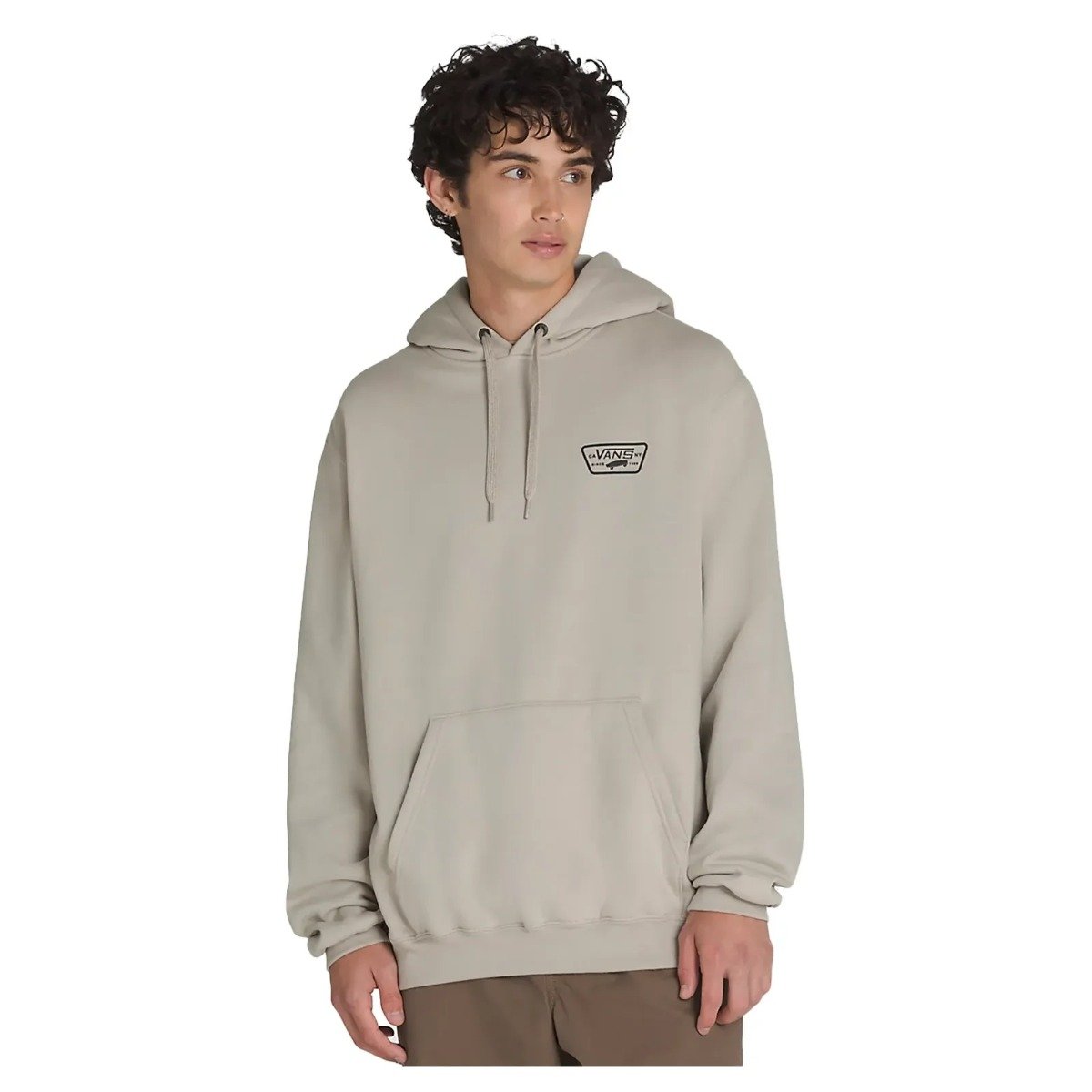 Vans Full Patch Pullover Hoody in London Fog