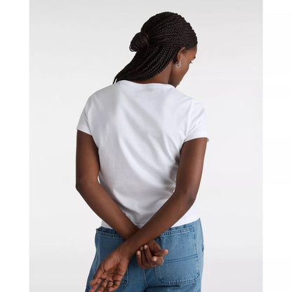 Vans Women's Basic Mini SS Tee - White
