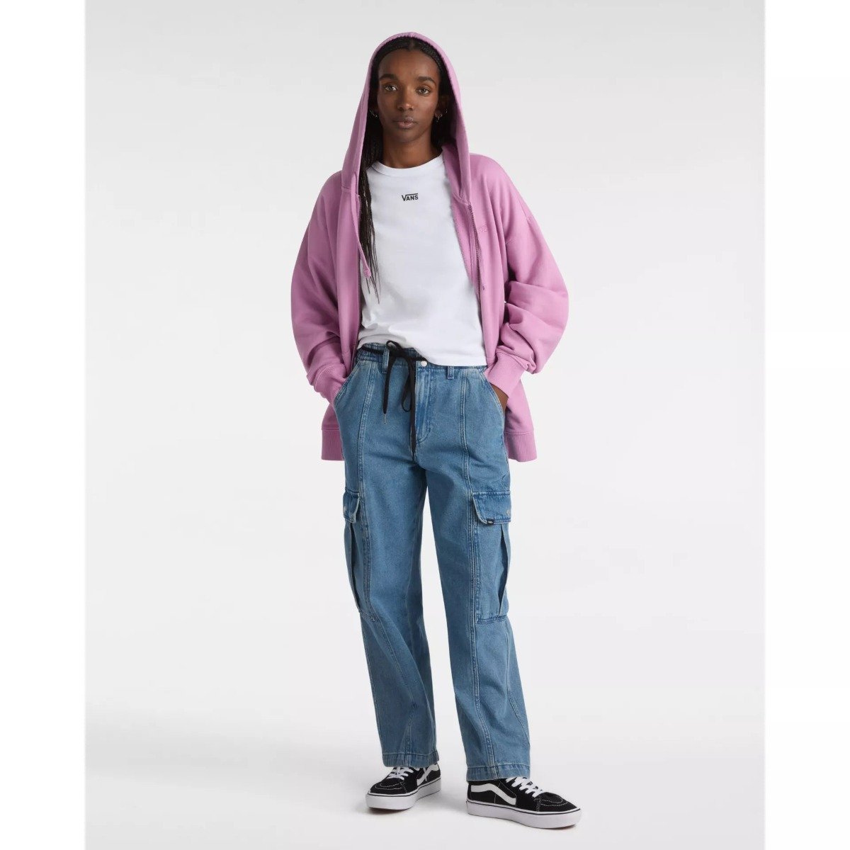Vans Women's Basic Mini SS Tee - White