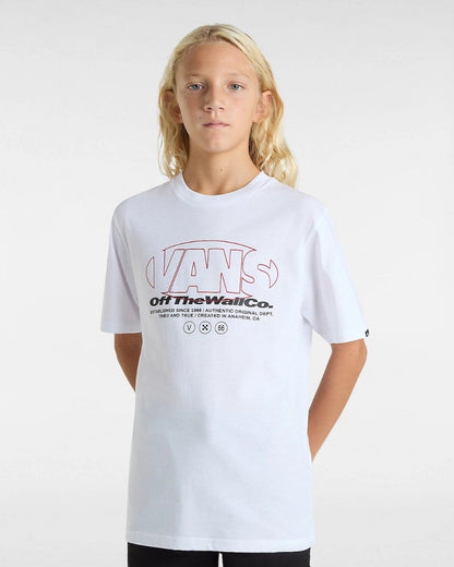 Vans Kids Kids Major Type T-Shirt - White
