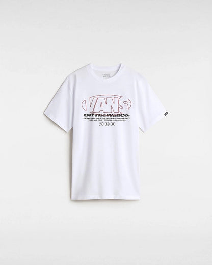 Vans Kids Kids Major Type T-Shirt in White