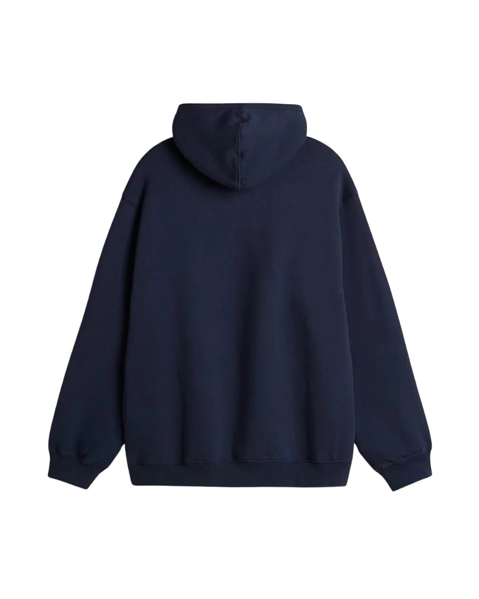 Vans Left Chest II Loose Pullover Hoodie - Parisian Night
