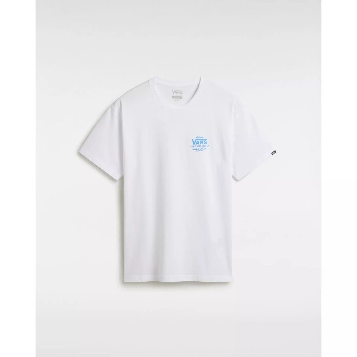 Vans MN Holder ST Classic Tee - White / Malibu Blue