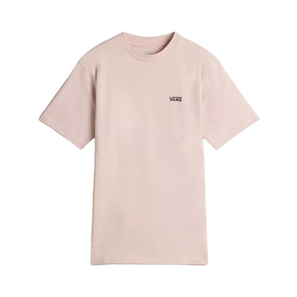 Vans Womens Left Chest Embroidered Logo T-Shirt in Sepia Rose