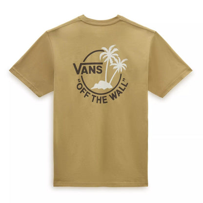 Vans Classic Mini Dual Palm II Tee in Antelope/Demitasse