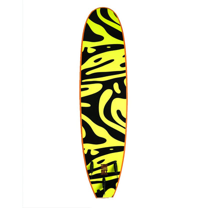Vision VCT Shoot Out 7'0" Softboard - Orange/ Flash Green - Bottom