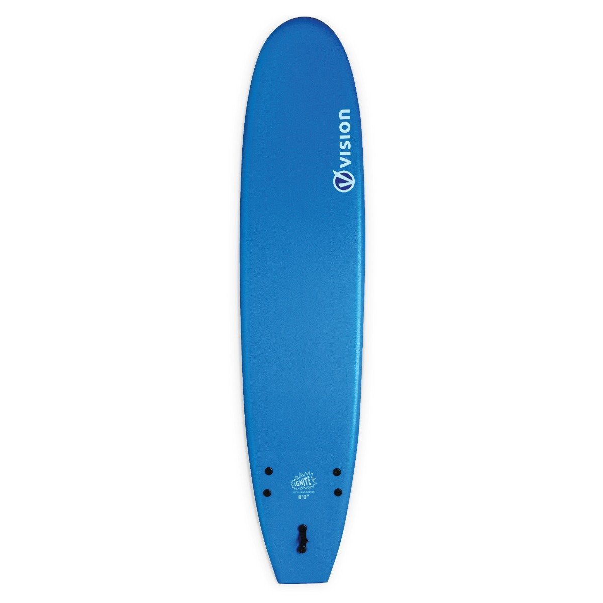 Vision Ignite 6ft 2 Foam Surfboard - Blue / Psychedelic - Top