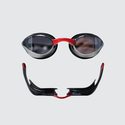 ZONE3 Volare Streamline Racing Swim Goggles - Black/Red