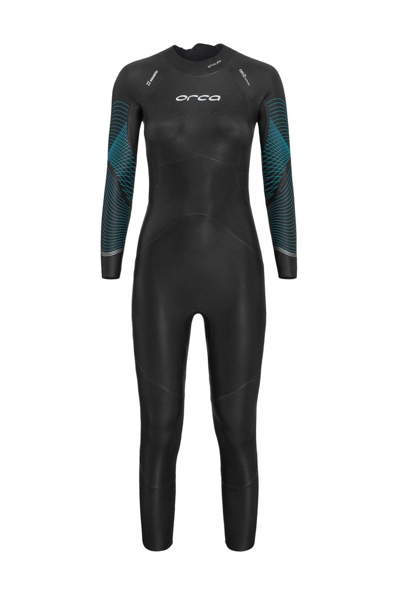 Orca Womens Athlex Flex V2 Triathlon Wetsuit in Blue Flex