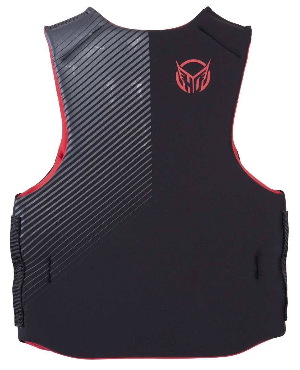 HO Pursuit Harmonised Mens Vest - Black/Red - Back