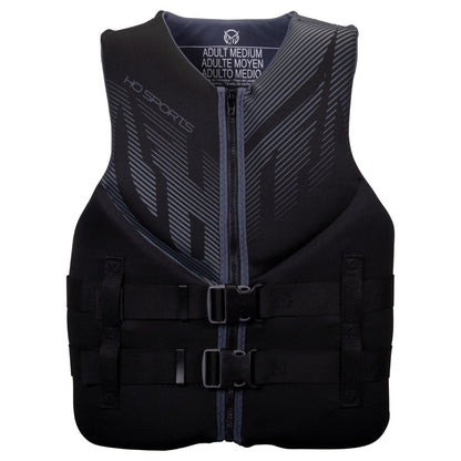 HO Pursuit Neo Mens Impact Vest 2021 - Black/Grey - Front