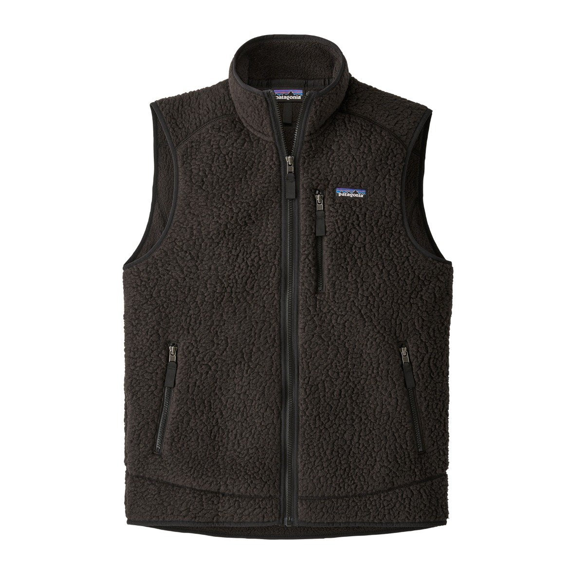 Patagonia Retro Pile Mens Fleece Vest - Black
