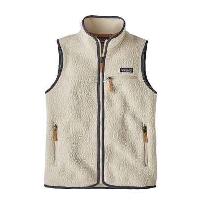 Patagonia Retro Pile Womens Fleece Vest - Pelican
