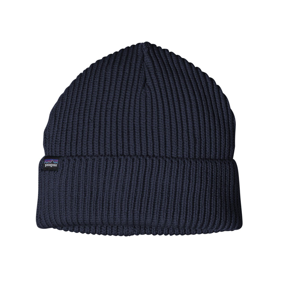 Patagonia Fishermans Rolled Beanie 2021 - Navy - Full View