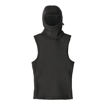 Patagonia Yulex Water Heater 1/5mm Hooded Vest - Black