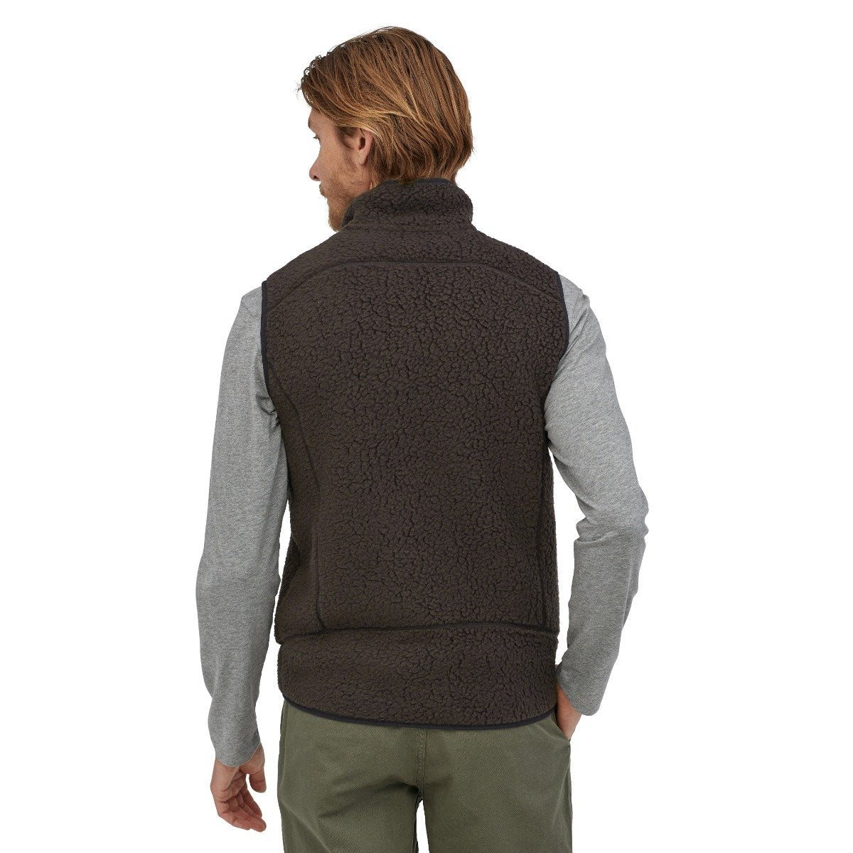 Patagonia Retro Pile Men's Fleece Vest - Black