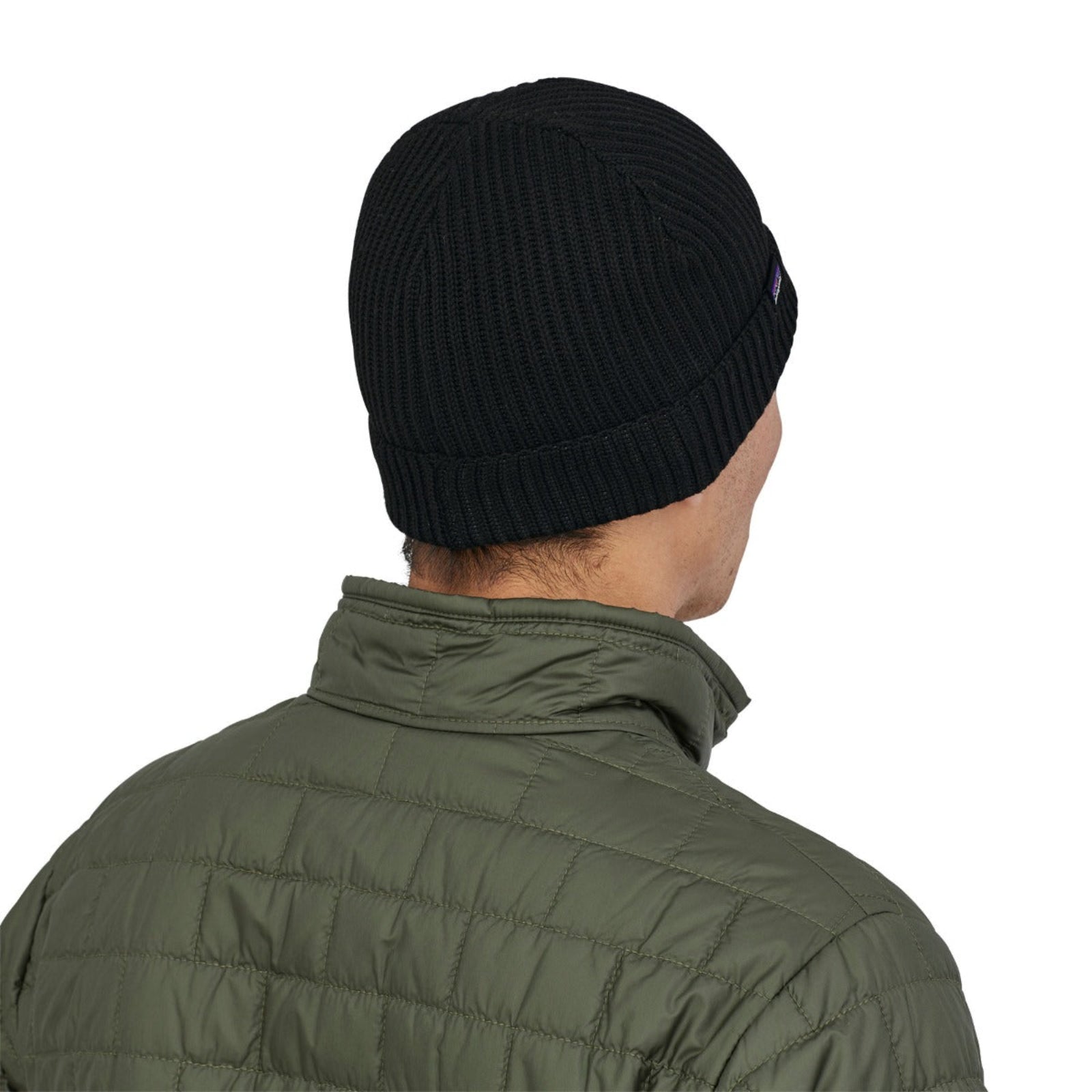 Patagonia Fisherman's Rolled Beanie - Black