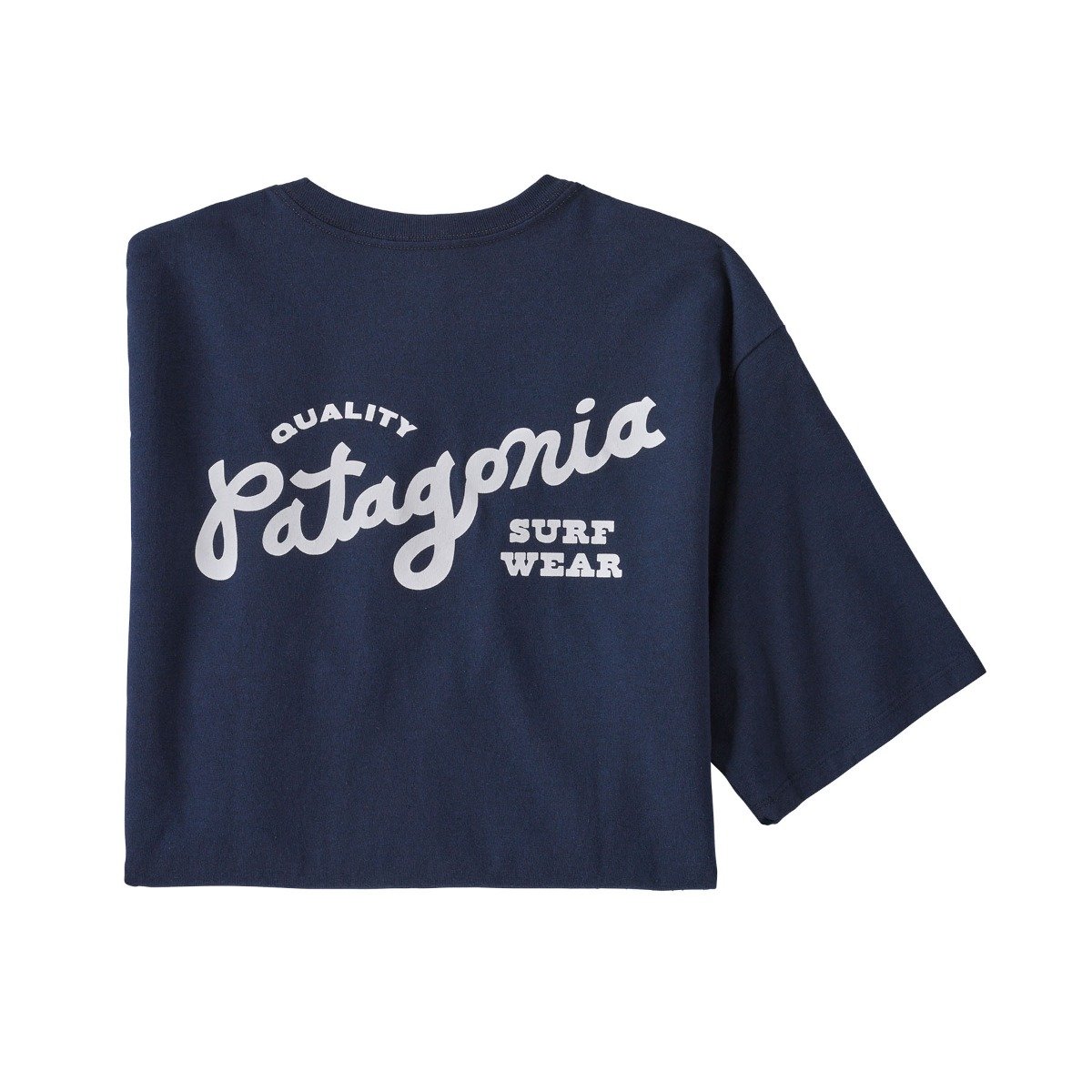 Patagonia Quality Surf Pocket Mens Responsibli-Tee - New Navy