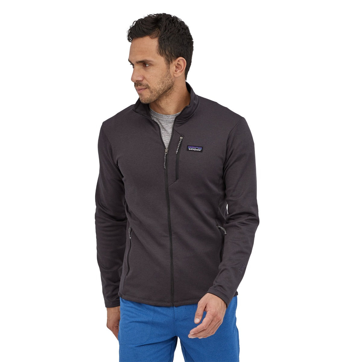 Patagonia R1 Daily Men's Jacket - Ink Black/Black X-Dye