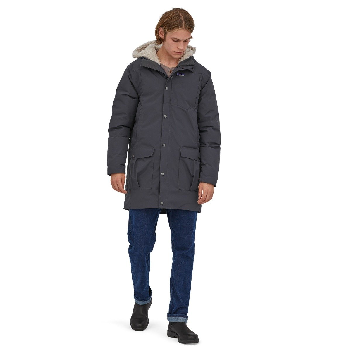 Patagonia Downdrift Mens Parka - Ink Black