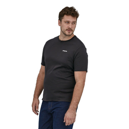 Patagonia P-6 Men's Mission Organic Cotton Tee - Ink Black