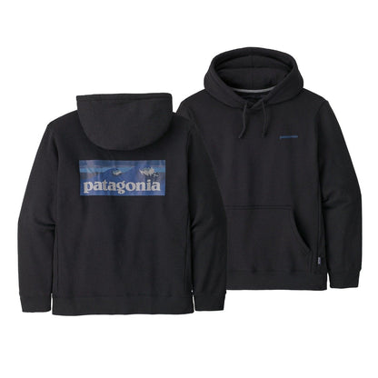 Patagonia Boardshort Logo Unisex Uprisal Hoody - Ink Black