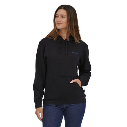 Patagonia Boardshort Logo Unisex Uprisal Hoody - Ink Black