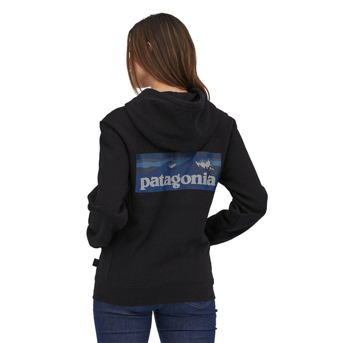 Patagonia Boardshort Logo Unisex Uprisal Hoody - Ink Black