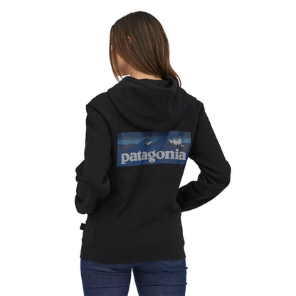 Patagonia Boardshort Logo Unisex Uprisal Hoody - Ink Black
