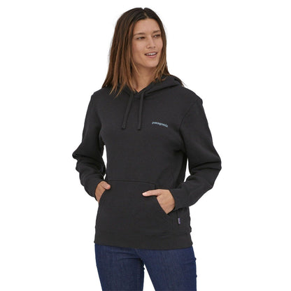 Patagonia Fitz Roy Uprisal Unisex Hoody - Ink Black