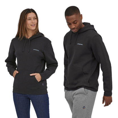 Patagonia Fitz Roy Uprisal Unisex Hoody - Ink Black