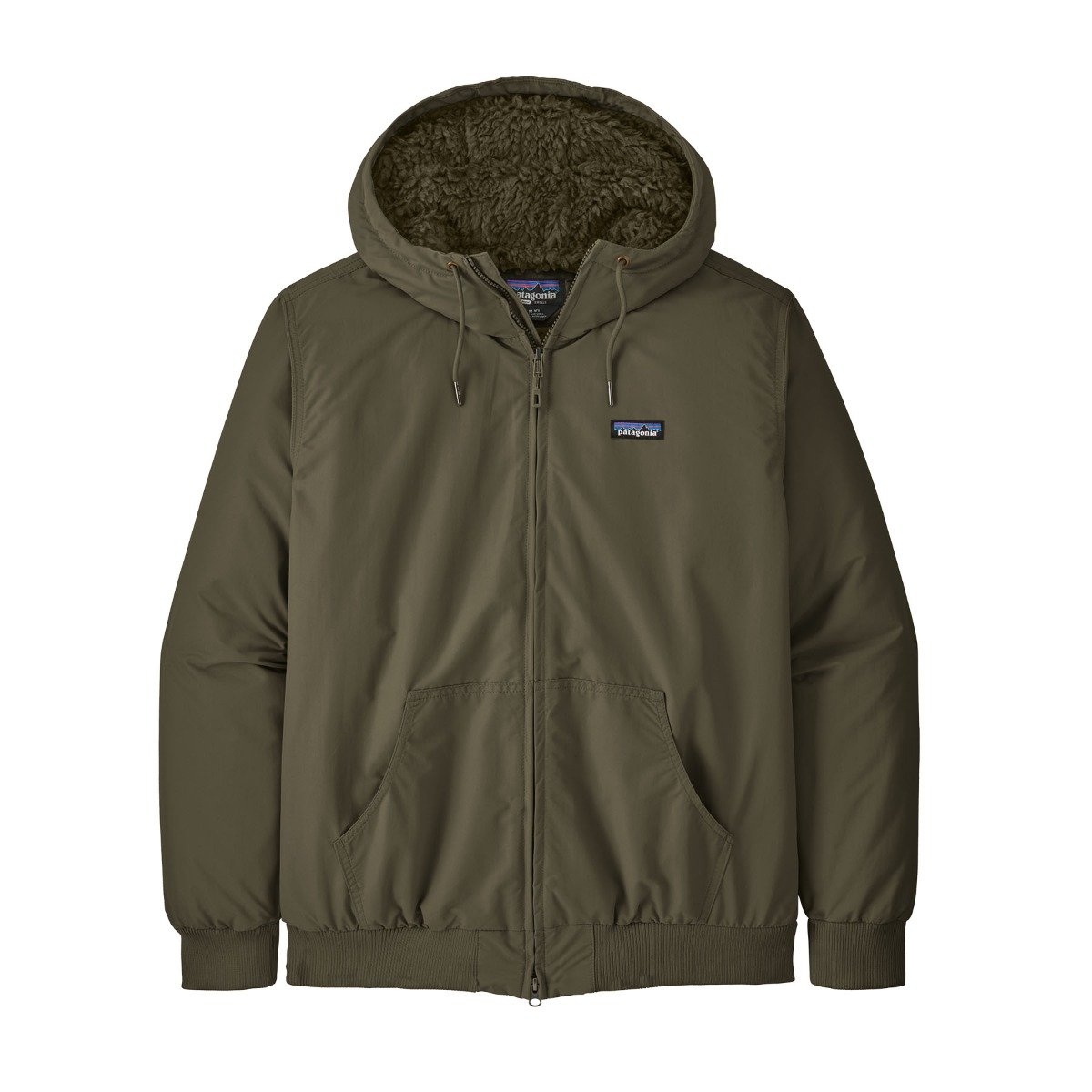 Patagonia Lined Isthmus Mens Hoody - Basin Green