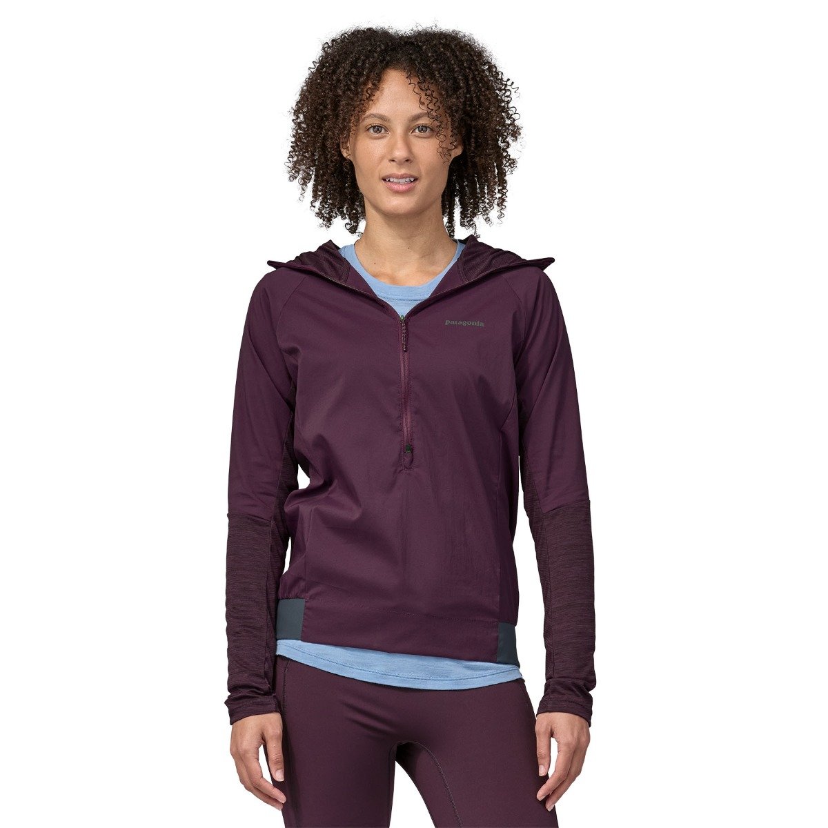 Patagonia Airshed Pro Women's Pullover - Night Plum