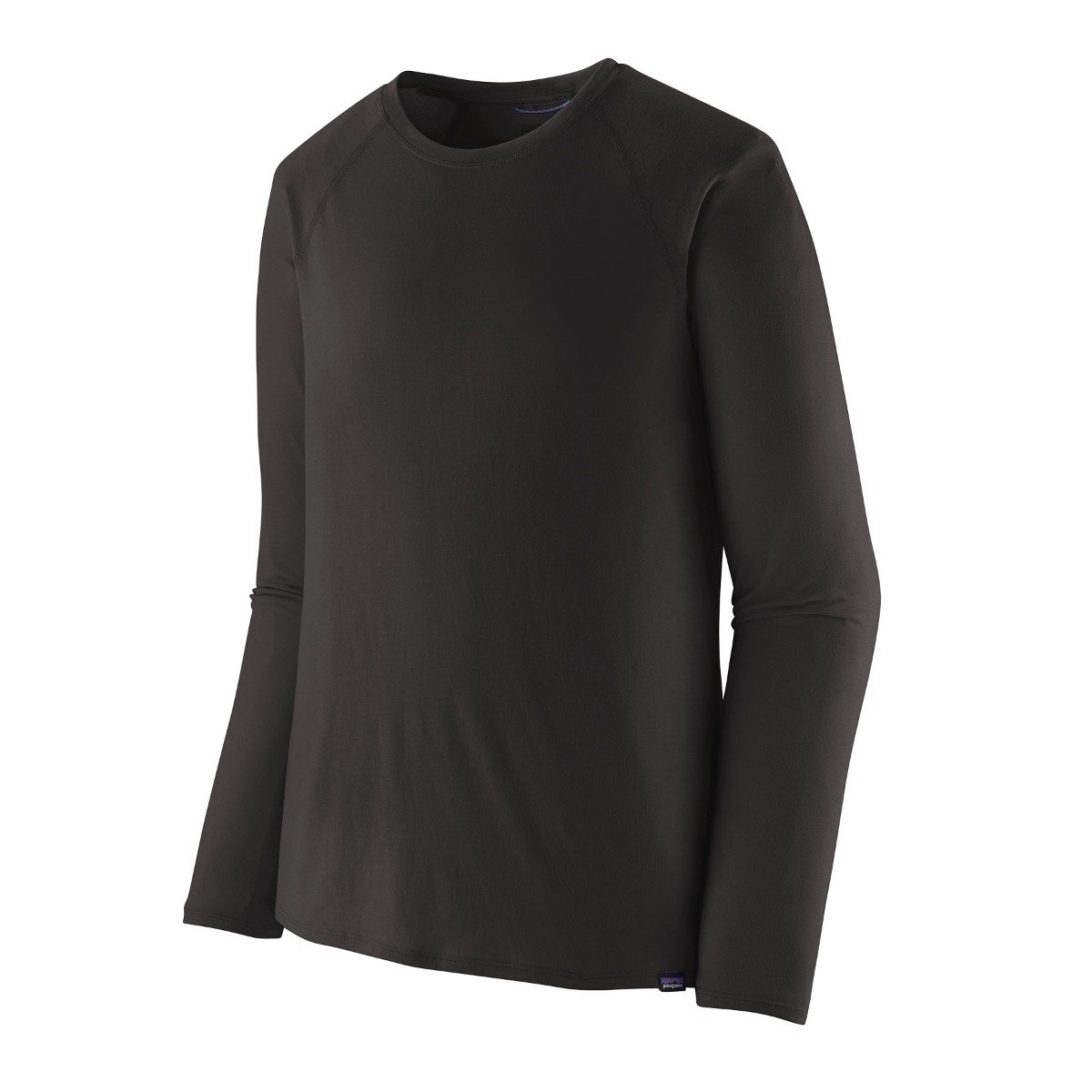 Patagonia Long Sleeved Mens Cap Cool Trail Shirt - Black