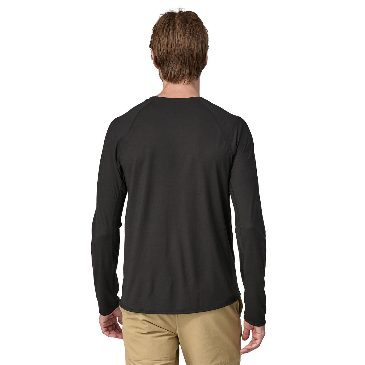 Patagonia Long-Sleeved Men's Cap Cool Trail Shirt - Black