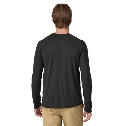 Patagonia Long-Sleeved Men's Cap Cool Trail Shirt - Black