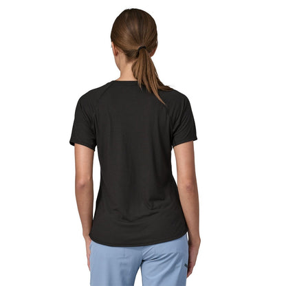 Patagonia Capilene Cool Trail Women's Graphic Shirt - Black