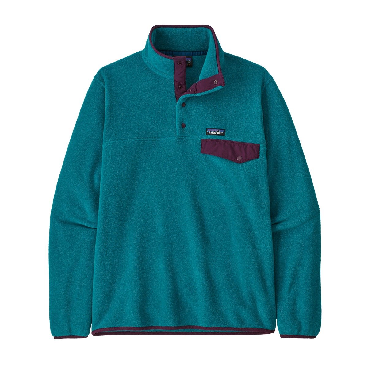 Patagonia Lightweight Synchilla Mens Snap-T¬Æ Fleece Pullover - Belay Blue