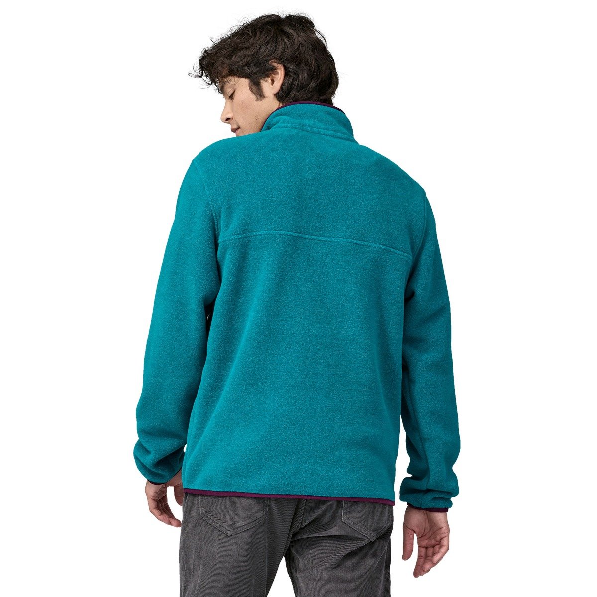 Patagonia Lightweight Synchilla Men's Snap-T·¨® Fleece Pullover - Belay Blue