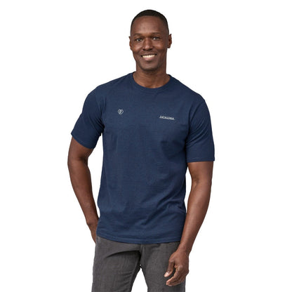 Patagonia Forge Mark Men's Responsibili-Tee - Lagom Blue